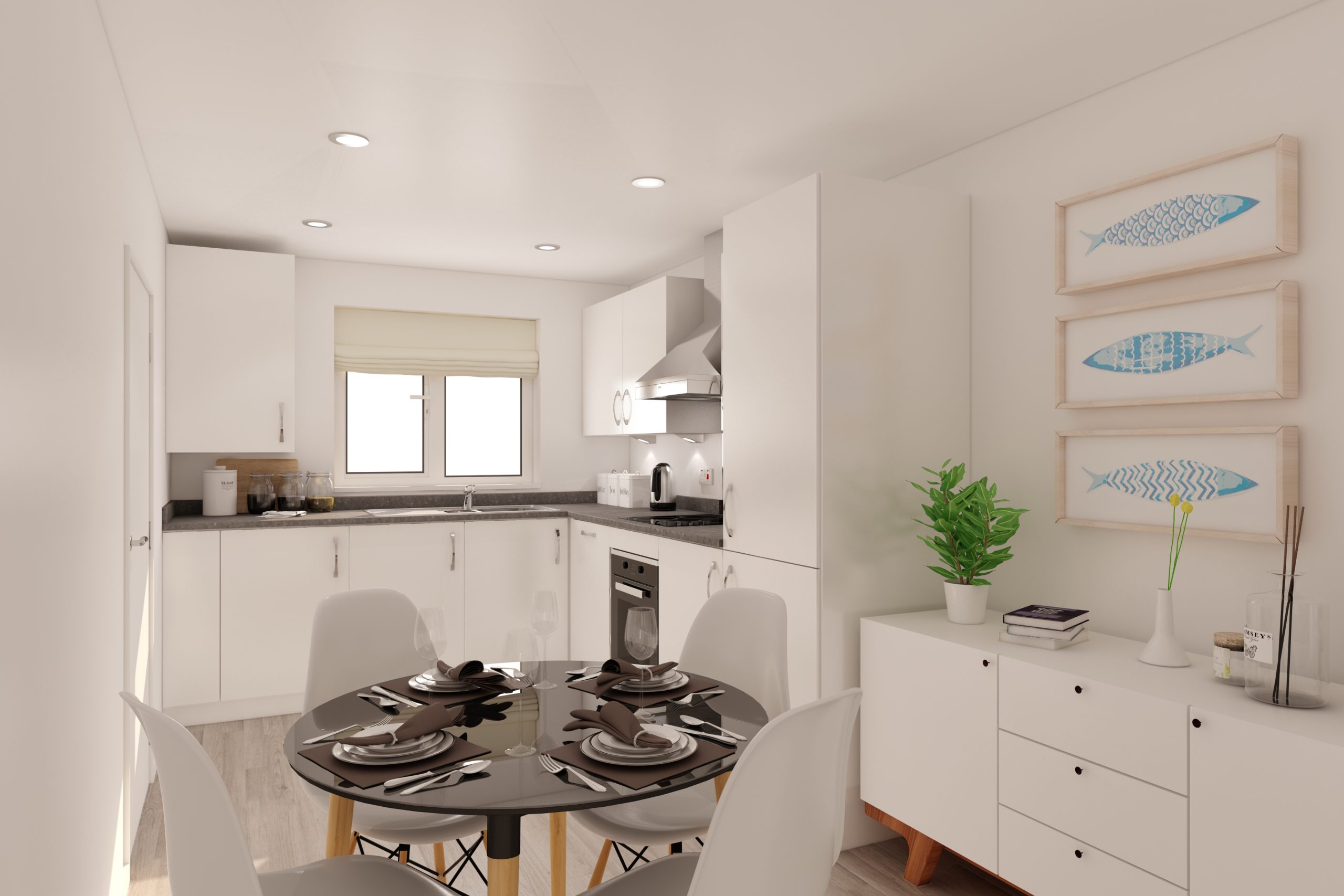 kitchen dining area