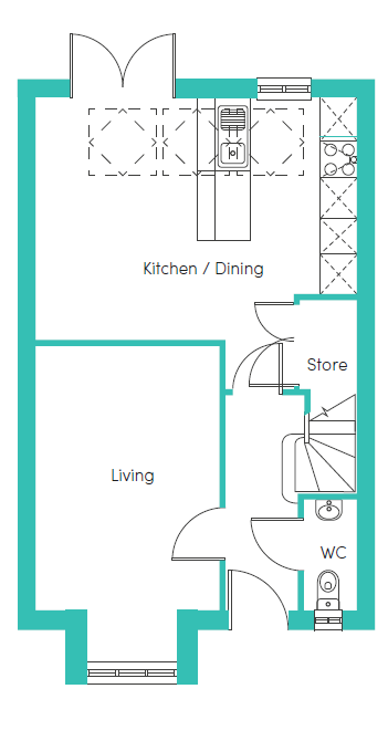 Dunham Mod ground floor