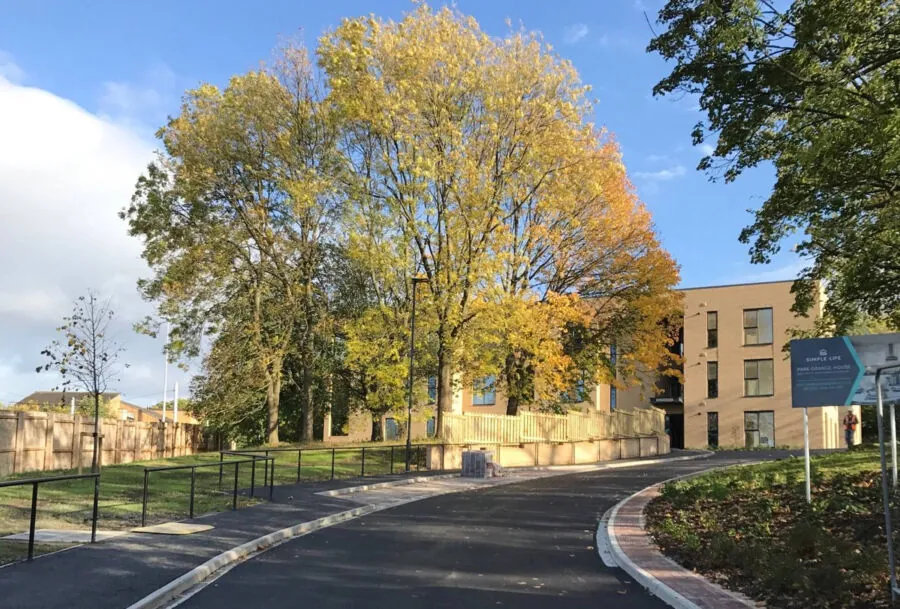 Ash street scene