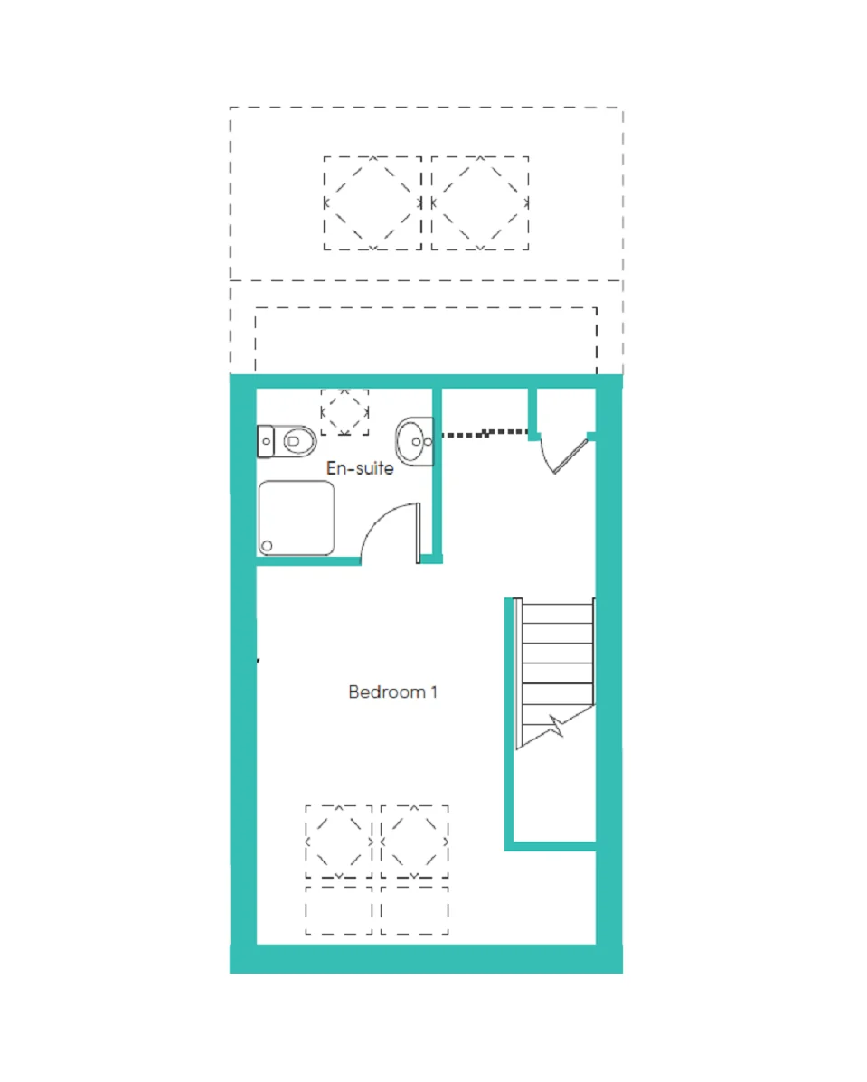 stamford property second floorplan