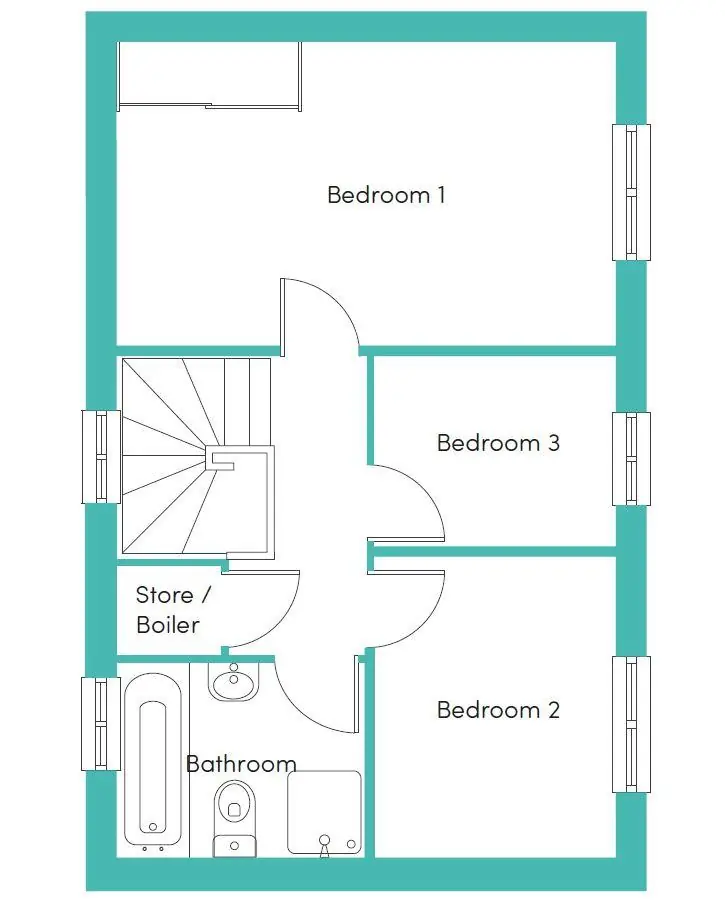 trent first floor plan