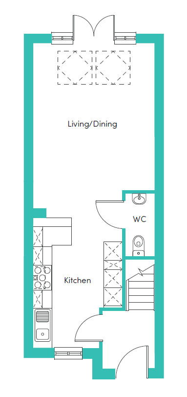 Stamford Mod Ground floor