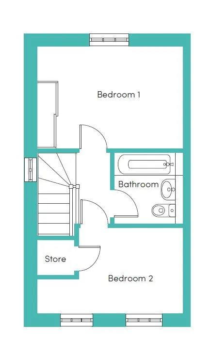 Harcourt first floor