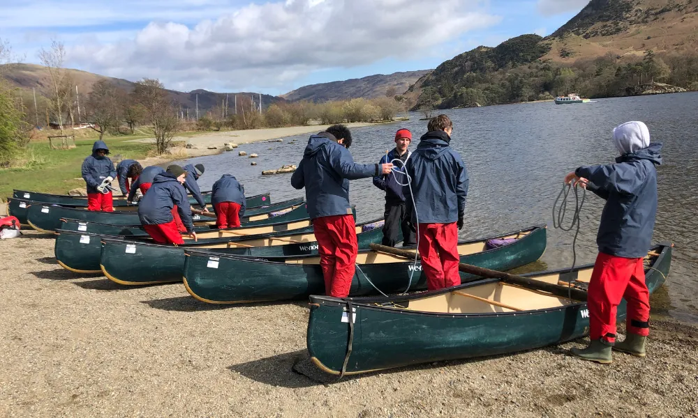 Outward Bound Trust - April 2023 - Kayaking