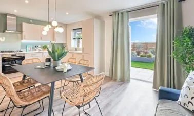New build homes to rent in Tithe barn