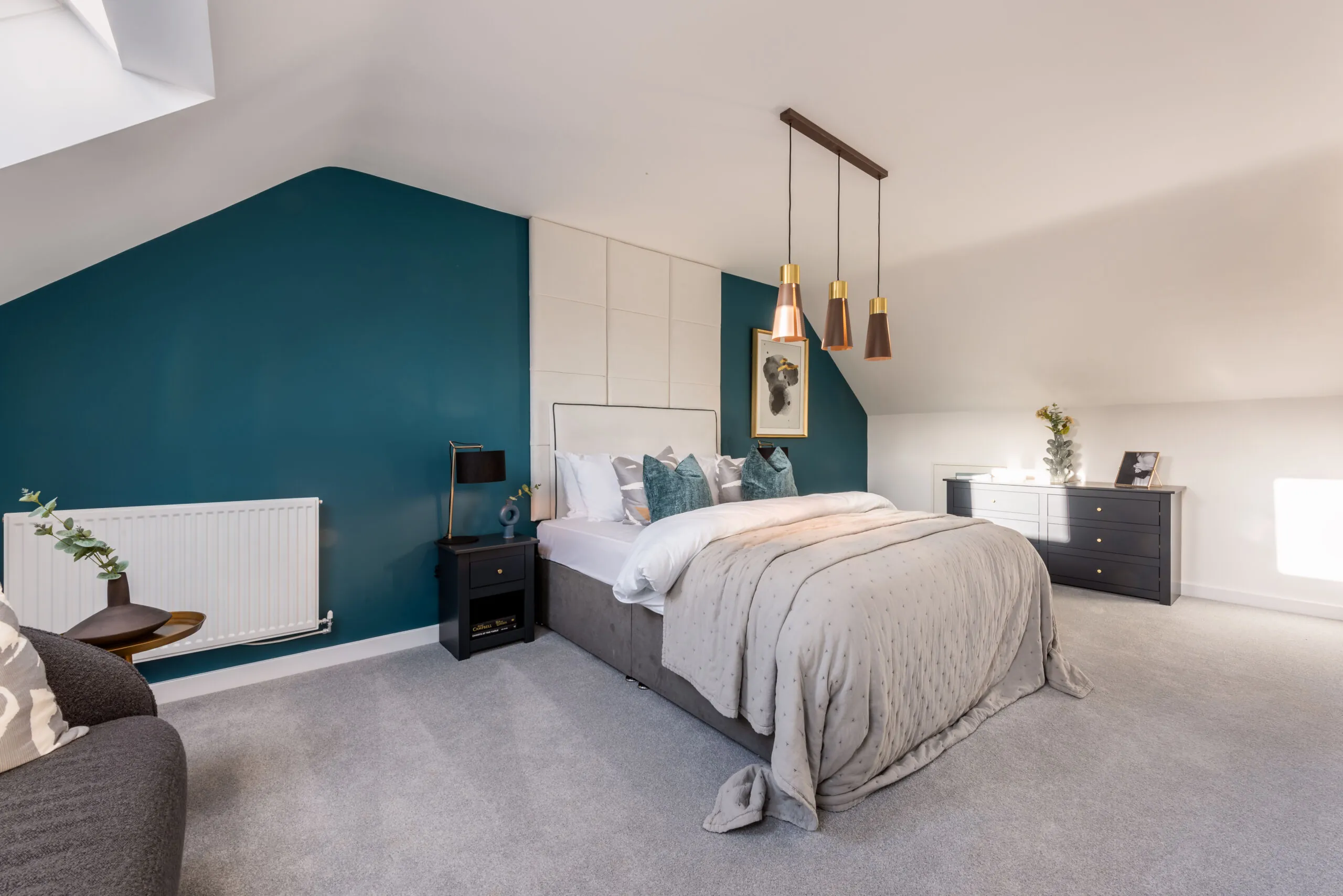 Furnished Main Bedroom