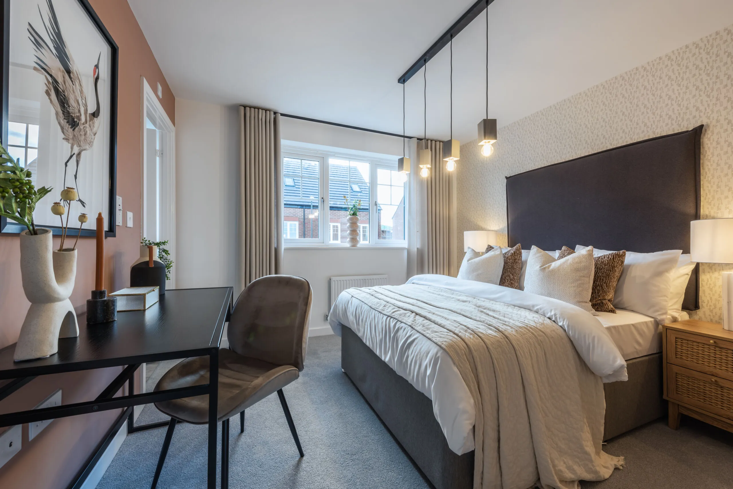 Furnished Bedroom