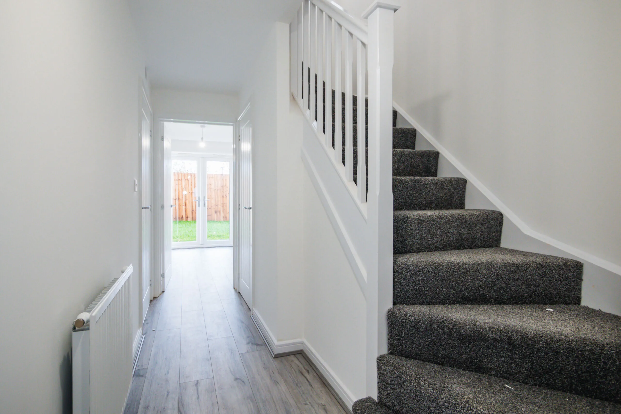Carpeted Staircase
