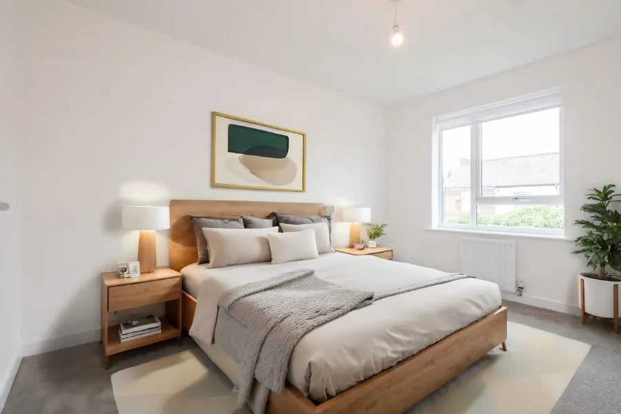 cgi staged bedroom