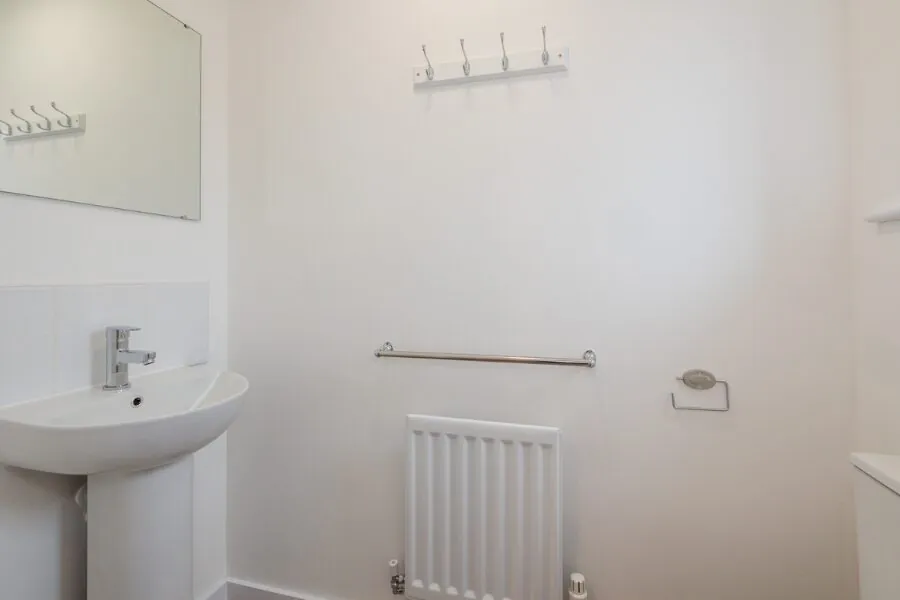 downstairs white wc