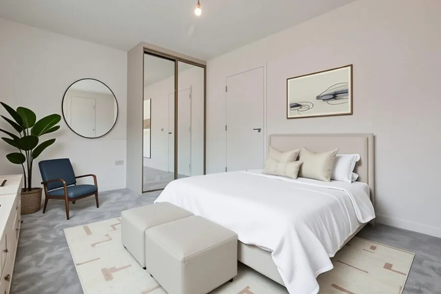 Oakham main bedroom