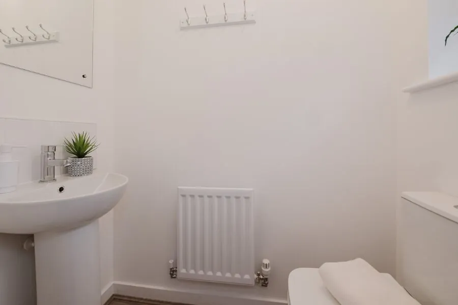 cedar downstairs toilet