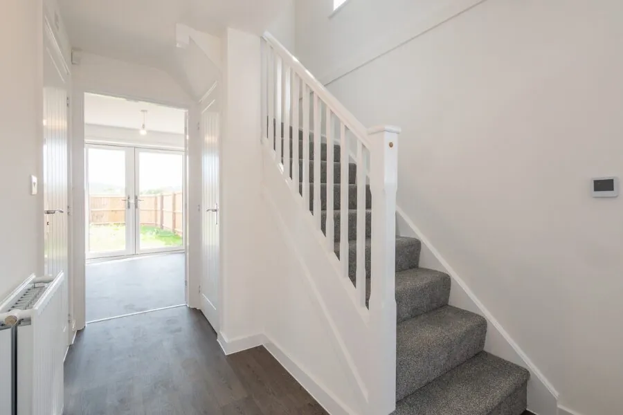 sutton staircase hallway