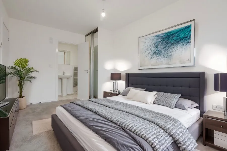 cork bedroom