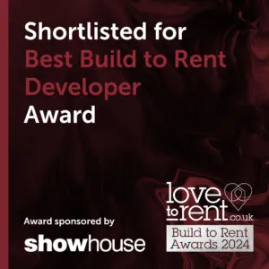Best Build to rent developer awards 2024