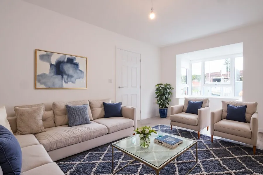 Furnished Living Room