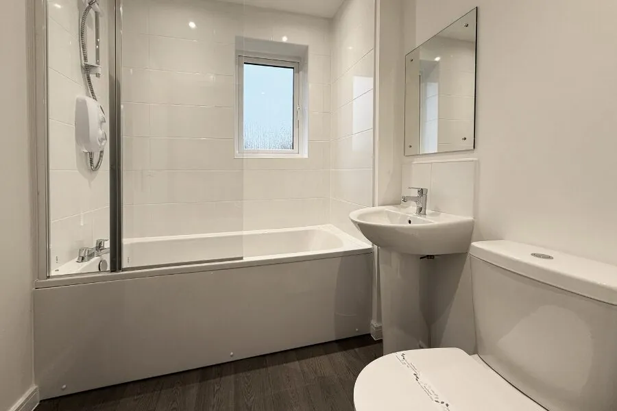 barnwood bathroom