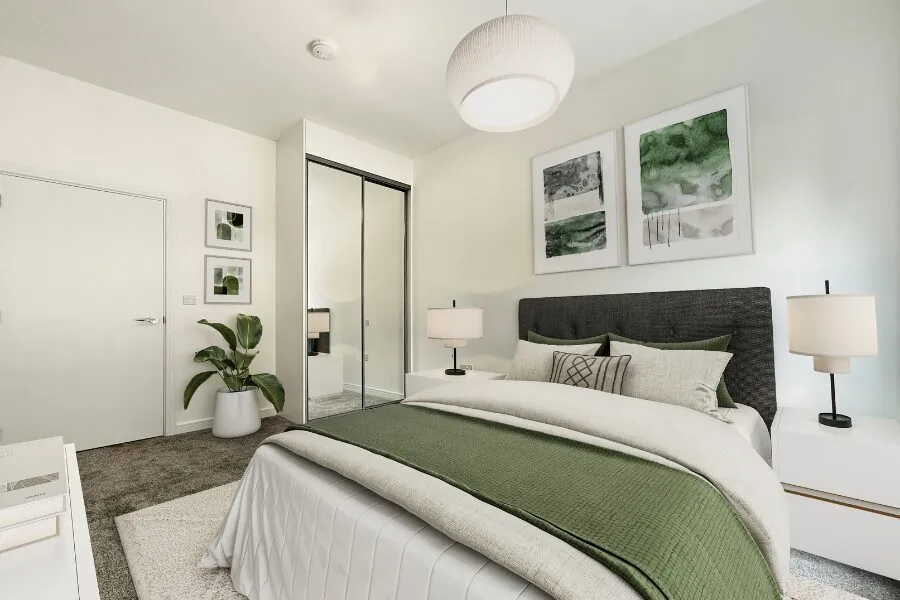 Trumpeter bedroom