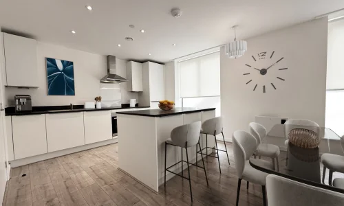 fitted kitchen