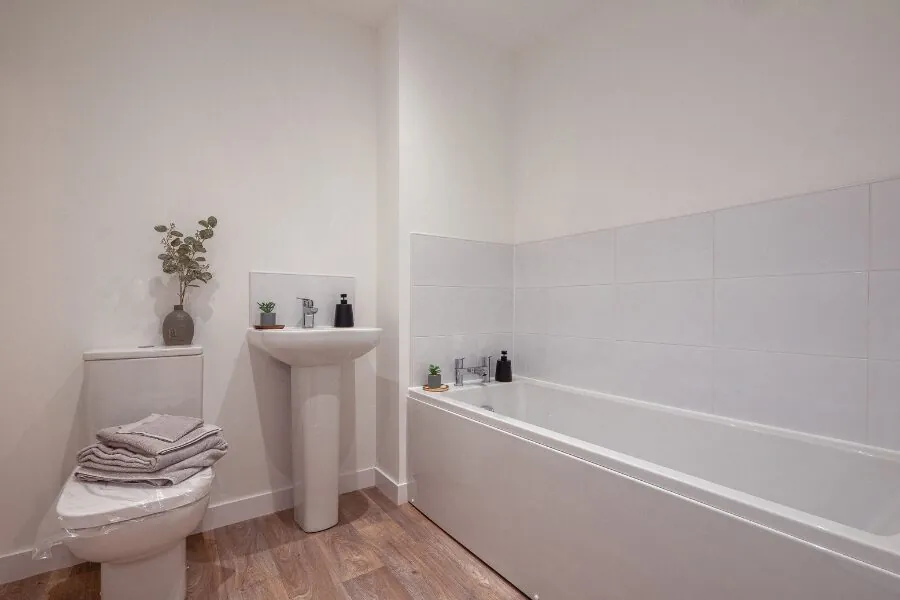 dove bathroom
