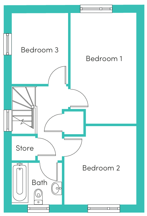 Acacia-first-floor-plan