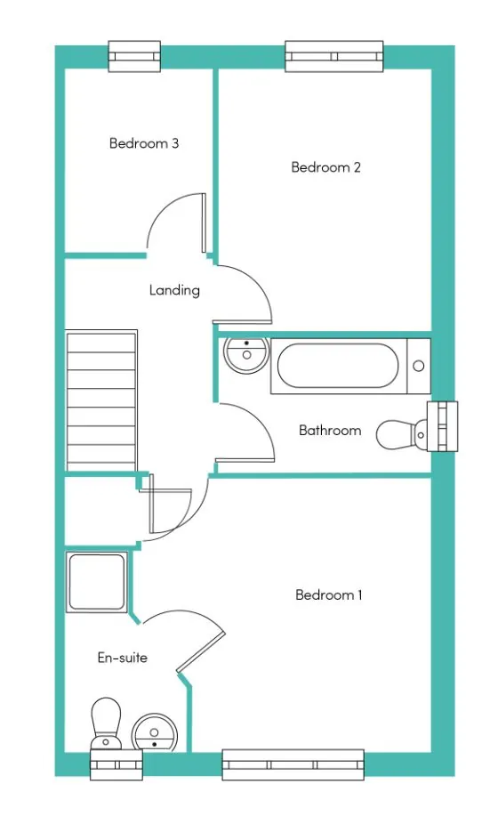 leathley floorplan first