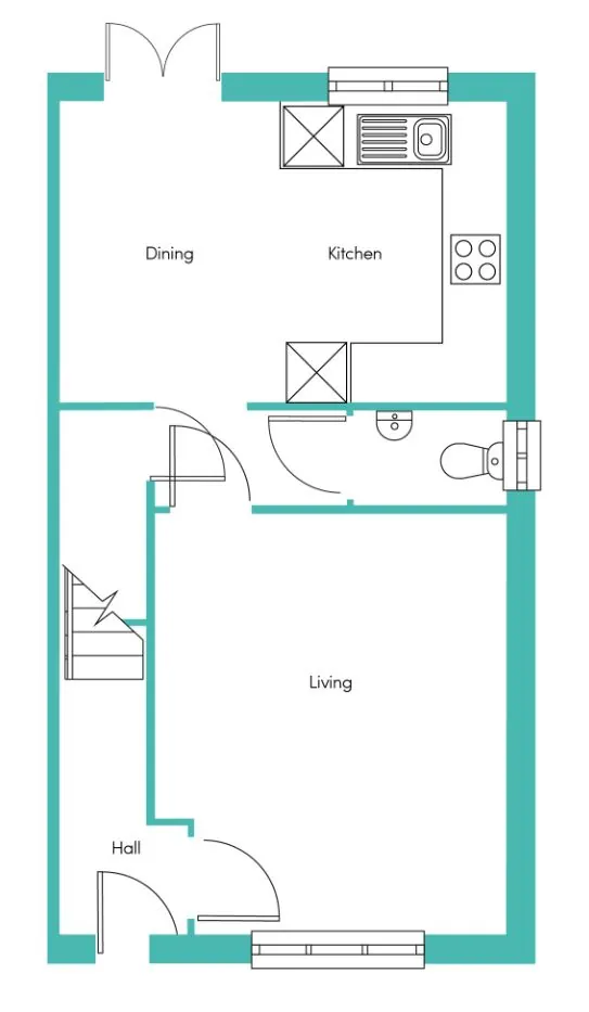 leathley floorplan ground