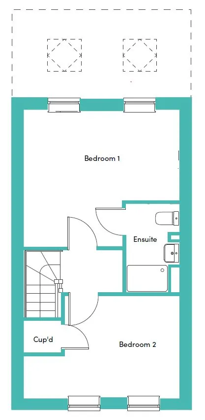 springham property second floorplan