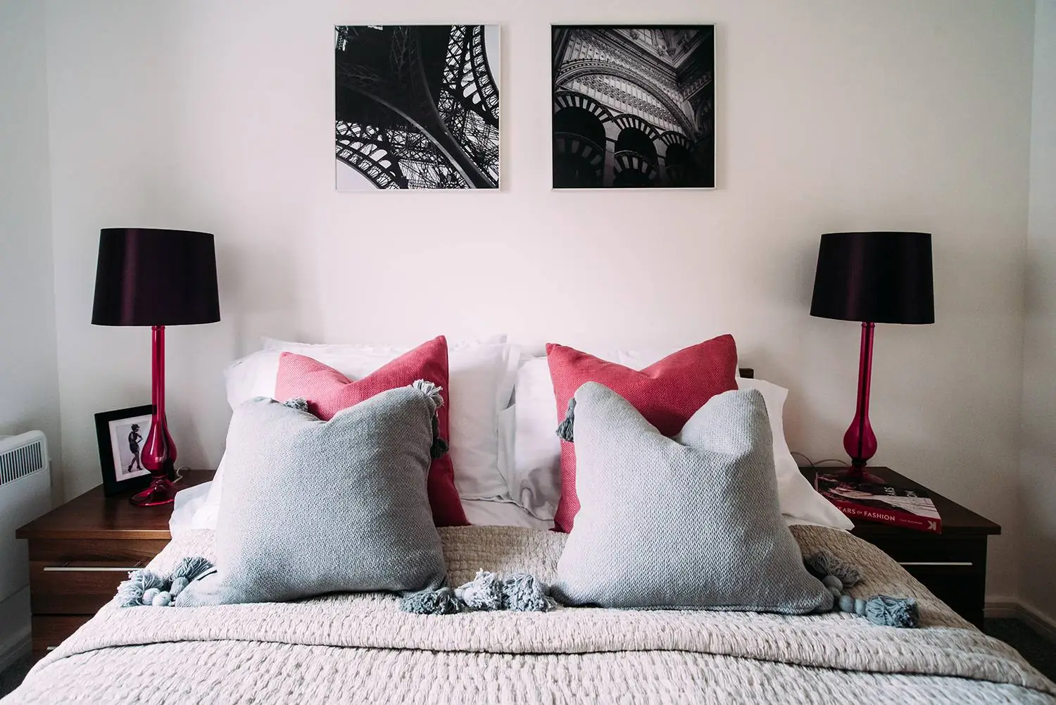 Furnished bedroom