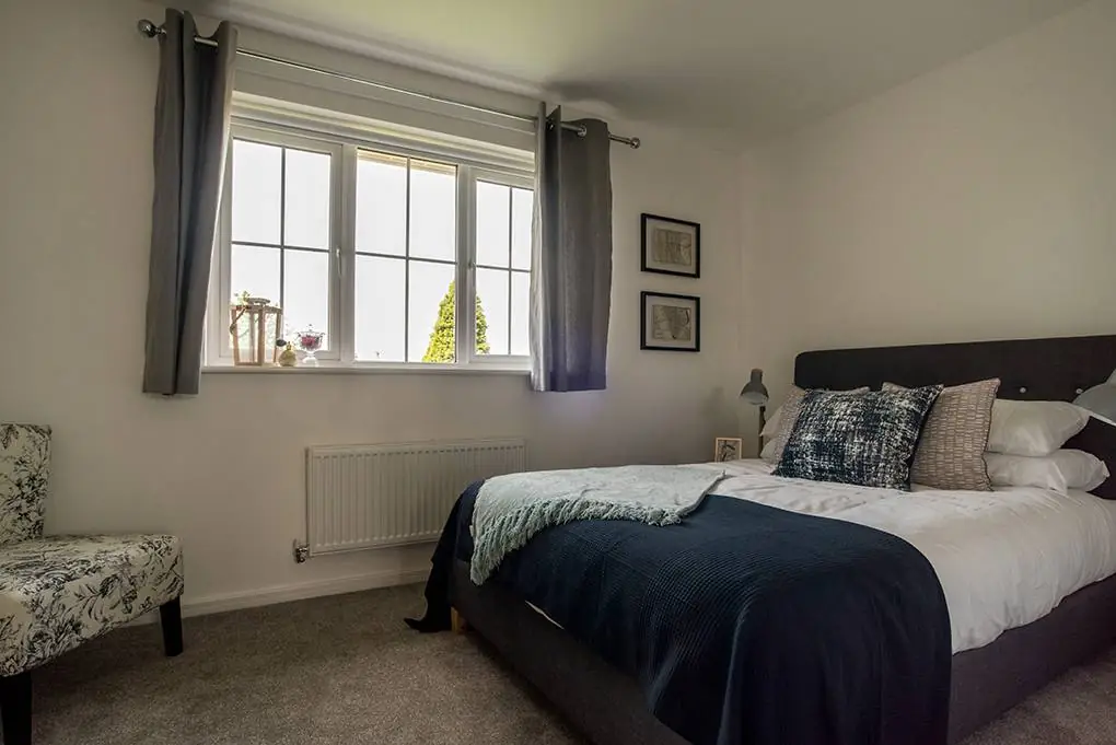 double bed bedroom